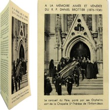 Image pieuse mémoire Daniel