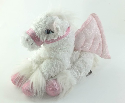 Peluche doudou licorne - licorne, blanche