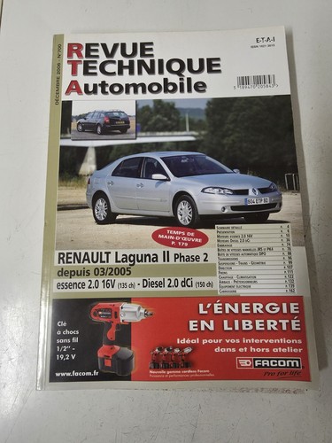 Revue technique automobile - revue,