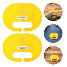  Lot de 15 anneaux nasaux de sevrage pour veaux - Nez de vache en plastique,