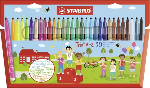 Fibre tip pen with - fibre-tip,