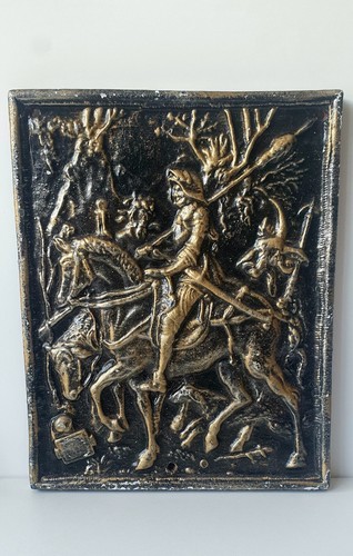 Bas relief bronze albrecht - relief, bronze,