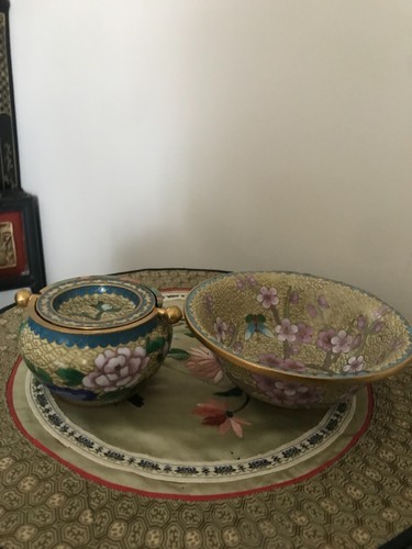 Cloisonne lot coupe brule - coupe, et