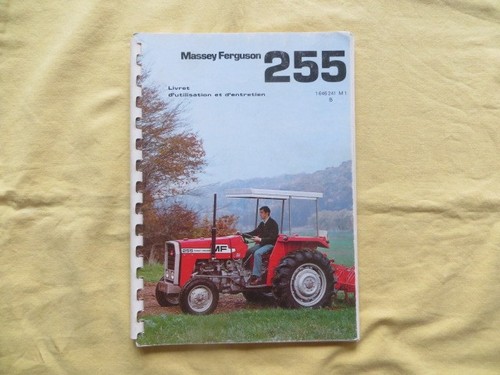 Tracteur massey ferguson 255 - tracteur,