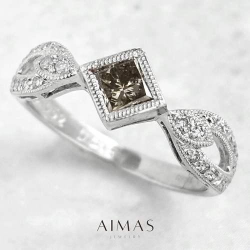 Bague diamant naturel - bague,