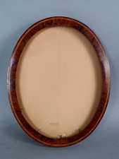 Cadre ancien ovale +verre