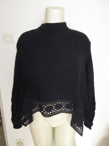 Pull bleu marine - pull, taille