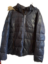 CAROLL doudoune bleu marine  taille  XL OU 42