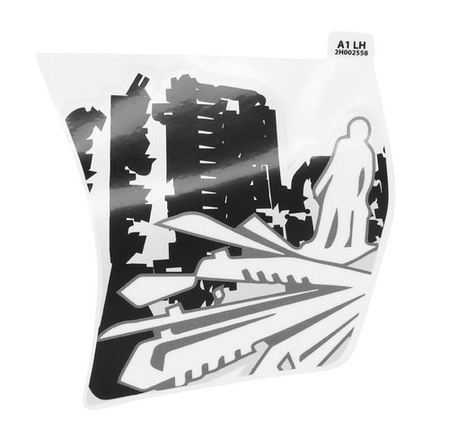 Deco logo face - g., inferieur
