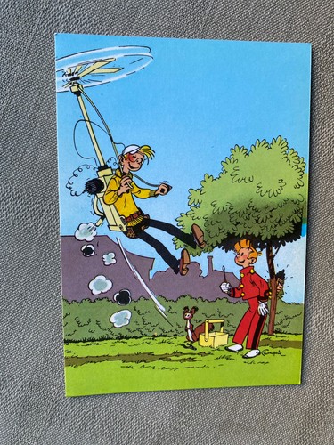 Franquin spirou carte postale - carte,