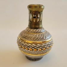 Lampe Berger en céramique grès émaillé signée Breugnot