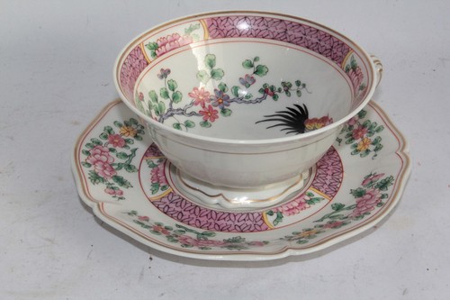 Tasse chocolat porcelaine - tasse, à