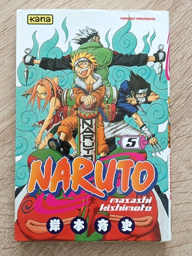 Livre manga naruto vol - , 5