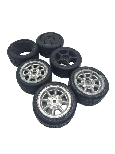 Hpi rs4 mini tires - hpi, wheels