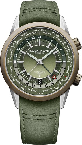 Raymond weil montre - raymond, vert