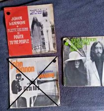 John Lennon - Lot de deux 45