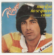 Très Rare Disque 45 Tours RINGO Marilyn ESPAGNE SHEILA