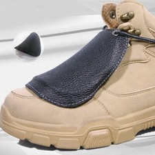 Couvre-chaussures en cuir