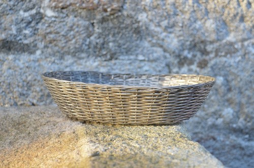 Corbeille métal tressé - corbeille,