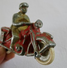 MOTO ALUMINIUM, jouet ancien