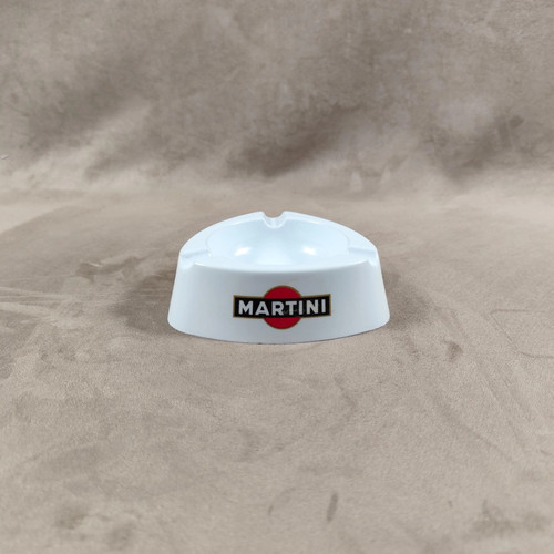 Plastic advertising ashtray - plastic,