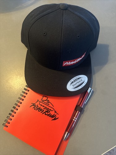 Pistenbully black snap back - snap,