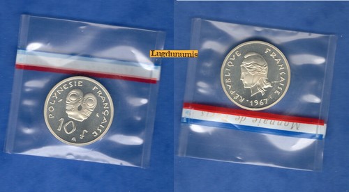 Polynésie piéfort francs - polynésie, 10