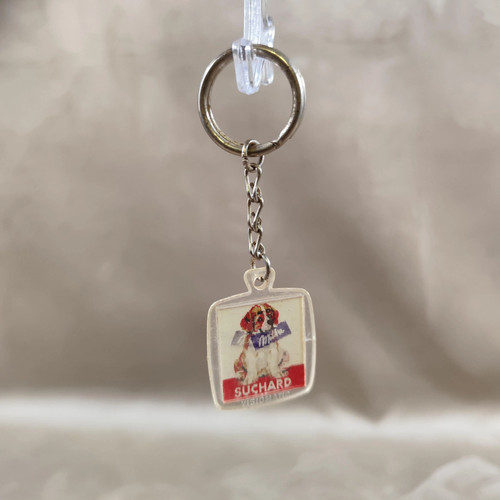 Porte clés chien animé - clés,