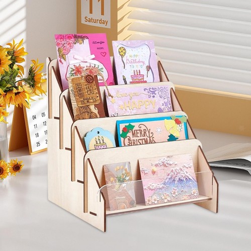 Présentoir cartes bois - cartes, en
