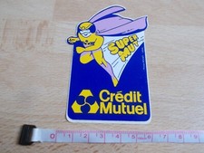 Autocollant vintage Banque CRÉDIT MUTUEL