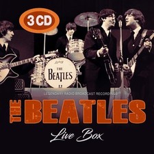 Audio Cd - Beatles (The) - Live Box (3Cd)  - Laser Media - Nouveau