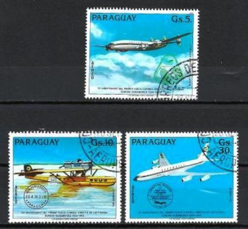 Avions paraguay 1984 - paraguay,