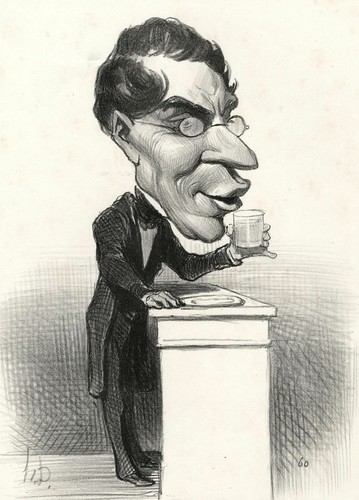 Augustin corne caricature - augustin,