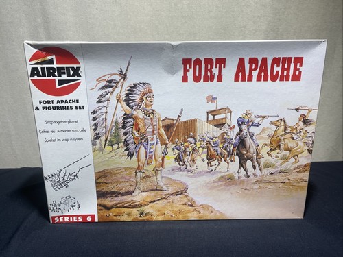 Fort apache figurines set - apache, &