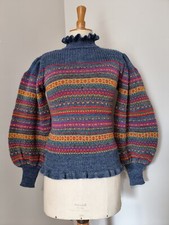 MAGNIFIQUE PULL VINTAGE MANCHE