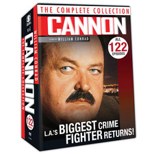 Coffret intégral CANNON en Français, 5 saisons 120 épisodes