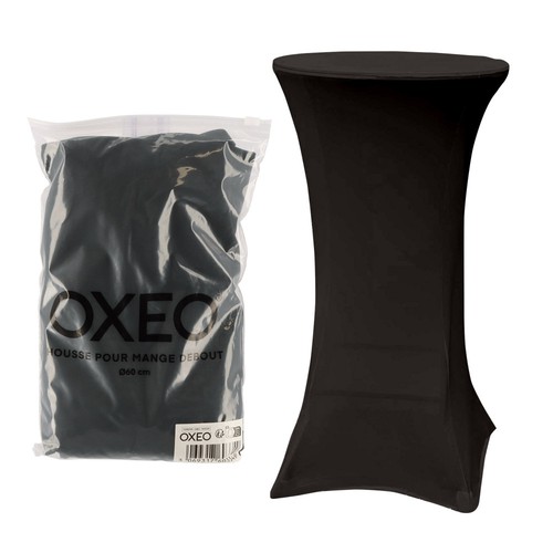 Housse mange debout - 60cm, noir