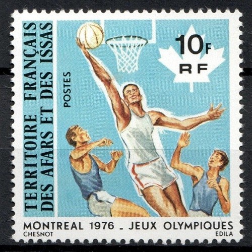 Timbre stamp afars et - /,