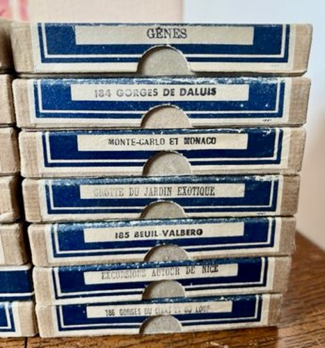 Boites stéréofilms - 14,