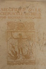 WAGNER Siegfried - Le Crépuscule des Dieux - Arthur RACKHAM -signé N° 144/390.