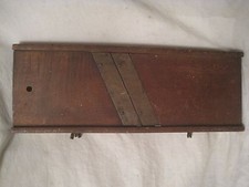 wood antique dual blade slaw