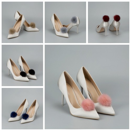 Paire vison fourrure - 1, pom