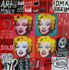 SPACO signed WARHOL MARILYN