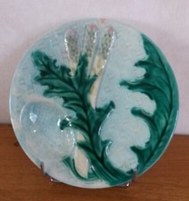 Assiette asperges ancienne - asperges,