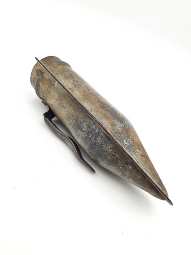 Coffin ancien zinc etui - ancien, zinc,