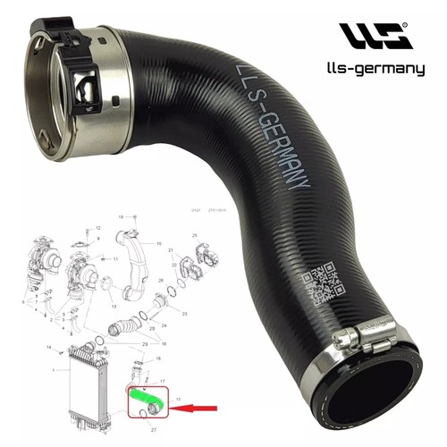 Tuyau admission intercooler - d'admission,