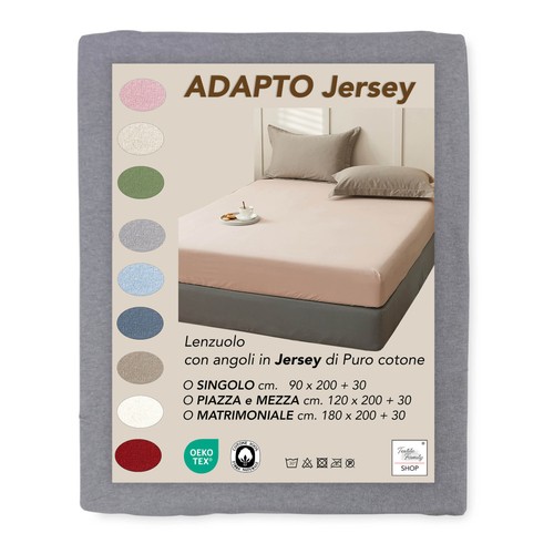 Draps housse jersey adapto - housse,