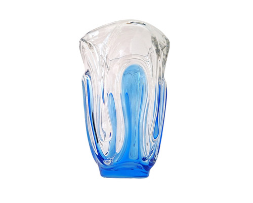 Vase vintage semi cristal - en, semi-cristal