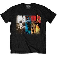 Pantera Albums Dimebag Darrell Thrash Metal T-Shirt Officiel Hommes