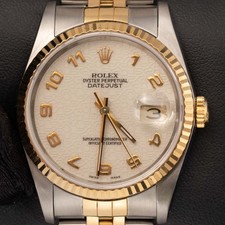 Rolex datejust 16233 ivoire - rolex,